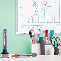 Inktpatroon voor markeerstift whiteboards - zwart - BTK25 - Edding