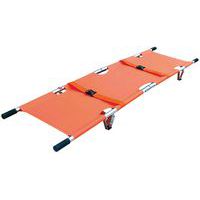 Brancard van aluminium, in 2 richtingen opvouwbaar