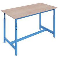 Werkbank PTH beukenmultiplex 24 blad beukenmultiplex verstelbaar met tandheugel