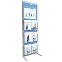 Info display op voeten