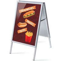 Stoepbord A1 compleet - SNACKS.FRITES.SANDWITCHES- - Showdown