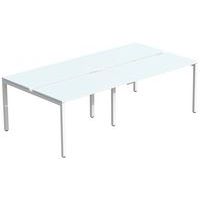 Bureau recht Bench Easy Office 4-zits