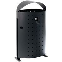 Afvalbak Dara 95 liter en asbak Benito