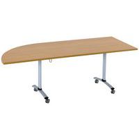 Tafel met gelamineerd blad Axe, hoek links - Manutan Expert