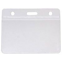 Professionele badgehouder van gerecyclede pvc - Set van 100 - Sogedex