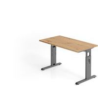 Bureau met C-voet - 120x67 cm - Hammerbacher