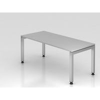 Bureau vierkant U-poot - 180 x 80 cm - Hammerbacher