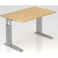 Bureau met C-voet 120x80 cm US12 - Hammerbacher