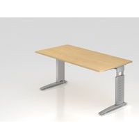 Bureau met C-voet 160x80 cm US16 - Hammerbacher