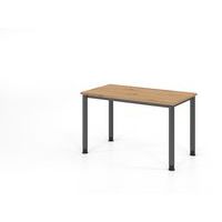Bureau recht met 4 ronde poten - 120x67 cm - Hammerbacher