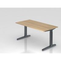 Bureau 160x80cm XB16 eik - Hammerbacher