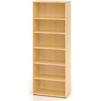 Wandkast geavanceerd laag - 6 niveaus - Hammerbacher