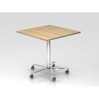 Statafel telescopische poot 80x80 cm - Hammerbacher