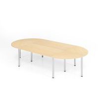 Vergadertafel set serie K - 320x160 cm - Hammerbacher