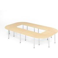 Vergadertafel set serie K - 400x240 cm - Hammerbacher