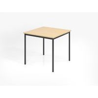 Vergadertafel met vierkant poten - 80x80 cm - Hammerbacher