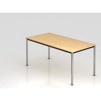 Conferentietafel met ronde poten - 160x80 cm - Hammerbacher