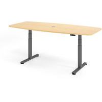 Vergadertafel - electrisch in hoogte verstelbaar met positiegeheugen