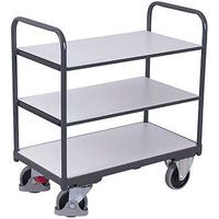 Etagewagen ESD laag met 3 etages