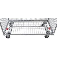 Centrale rem met voetbediening aan beide zijden te gebruiken, 2 wielen