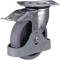 Zwenkwiel met rem Thermoplastisch - Variofit