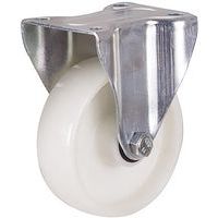 Bokwiel van polyamide 125 x 38 mm