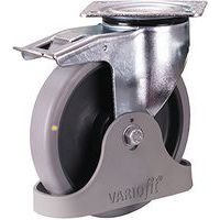Zwenkwiel met rem van ESD, 200 x 40 mm - Variofit