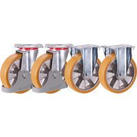 Wielset met loopvlak in polyurethaan (92 Shore A) - Variofit