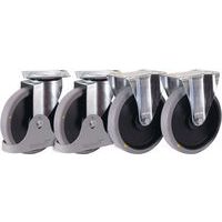 Wielset van massief rubber ESD (65 Shore A) - Variofit