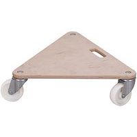 Meubelroller driehoek met polyamide zwenkwiel - Variofit