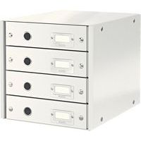 Ladekast Click & Store WOW 4 laden - 81% gerecycled karton - Leitz