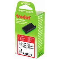 Kartonnen verpakking met 3 inktcassettes 6/4927 - Trodat