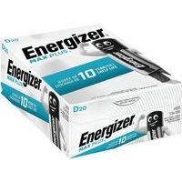 Alkalinebatterij Max Plus D - set van 20 - Energizer