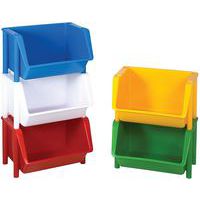 Bak stapelbaar met grijpopening - GILAC