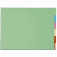 Sorteermap A4 met 6 tabs voor hangmappenlade - Exacompta