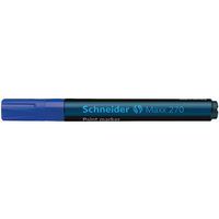 Lakmarker - Maxx 270 - 1-3 mm - blauw - Schneider