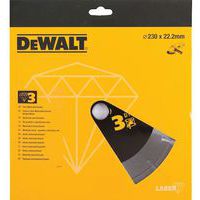 Diamantblad gesegmenteerd voor harde materiaal/graniet - Dewalt
