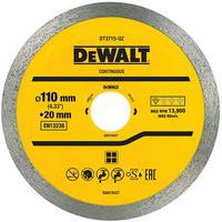 Diamantblad nat en droog voor tegelzagen DWC410 - Dewalt