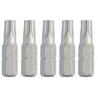 Schroefbit Torsion voor Torx T30 x 25 mm - Set van 5 - Dewalt