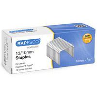 Doos met 5000 nietjes 13/10 gegalvaniseerd voor tacker - Rapesco