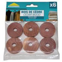 Cederhouten ringen voor kleerhangers - DPL