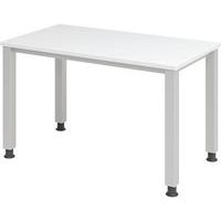 Recht bureau met vierkante poten 120 cm - Hammerbacher
