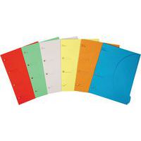 Opbergmap geperforeerd Smartfolder met tab A4 assorti - Djois