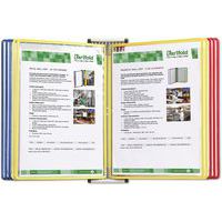 Wandsysteem metaal Tarifold A4 10 zichtpaneel Roemenie kleur - Djois