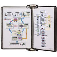 Wandsysteem Tarifold Pro A4, 5 zichtpaneel - Djois