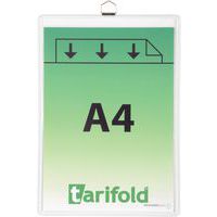 Hangend displayframe A4 verticaal, korte zijde - Djois