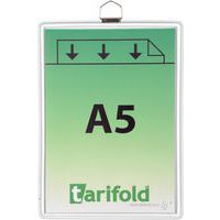 Hangend displayframe A5 verticaal, korte zijde - Djois