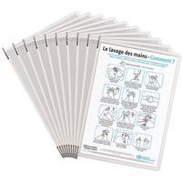 Zichtpaneel antimicrobiele rvs, A4 - Djois