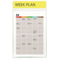 Informatieframe met koptekst, herpositioneerbaar, A4 - Djois