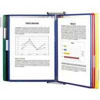 Wandsysteem metaal Tarifold A4 met zichtpanelen - Djois